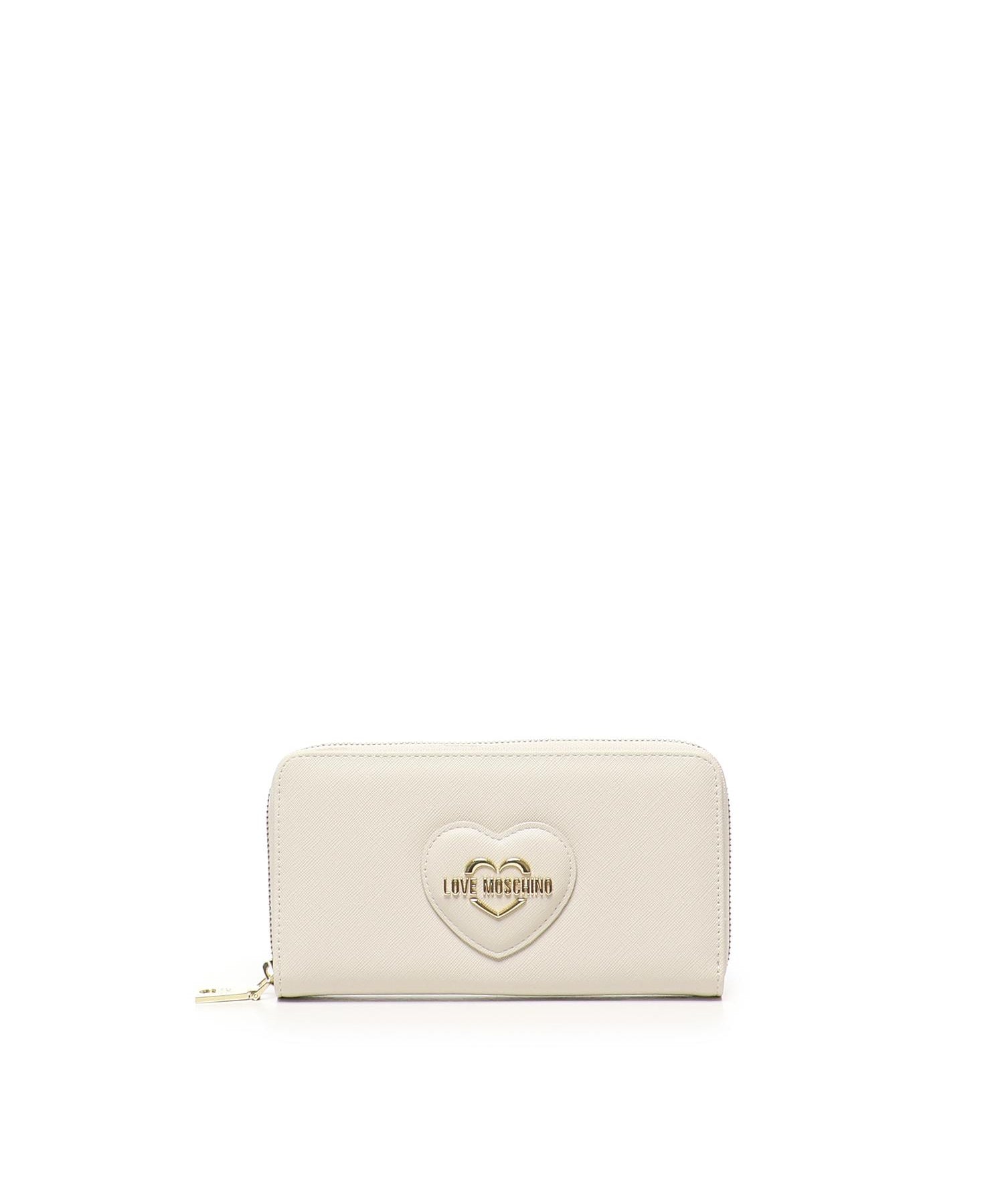 Portafoglio con logo lettering JC5730PP0LKL0 110 LOVE MOSCHINO 