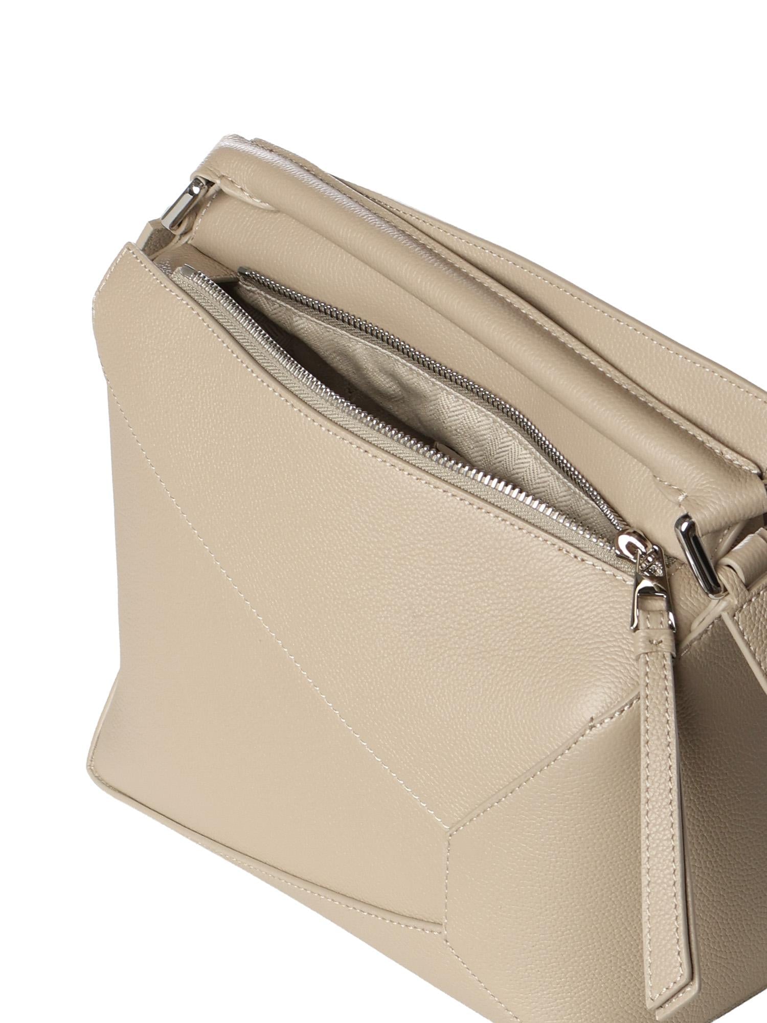 Borsa Puzzle Edge piccola in pelle di vitello A510P60XAW 5541 LOEWE 