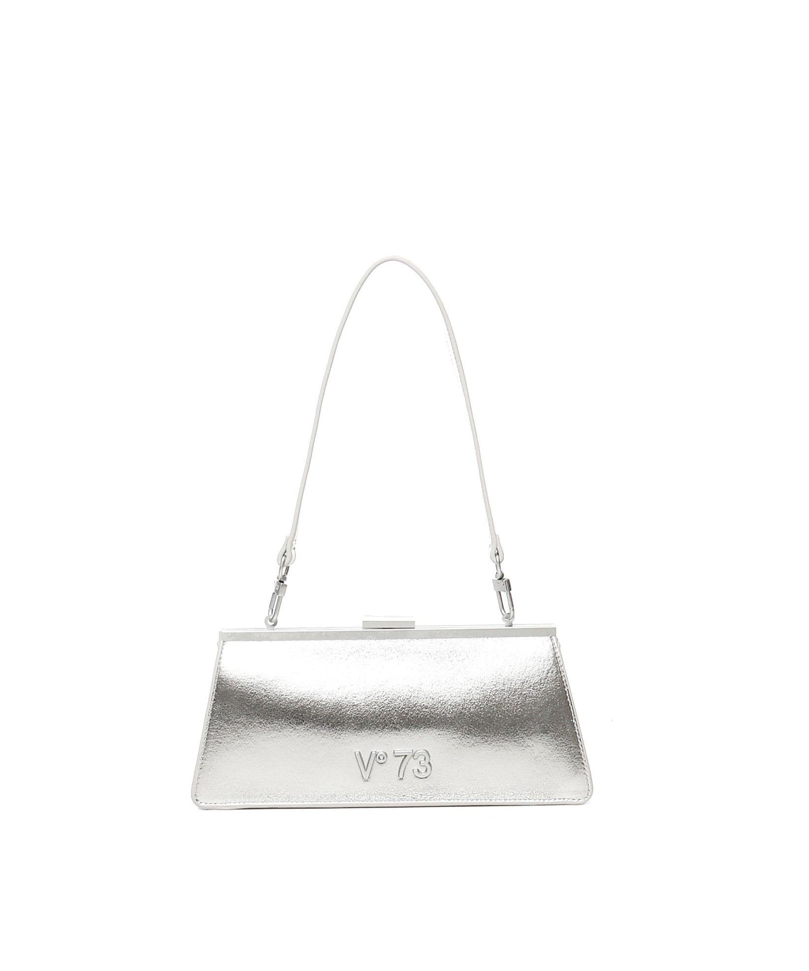 Clutch Crow Sports metallizzata 73BS7Q302 CROWARGENTO V° 73 