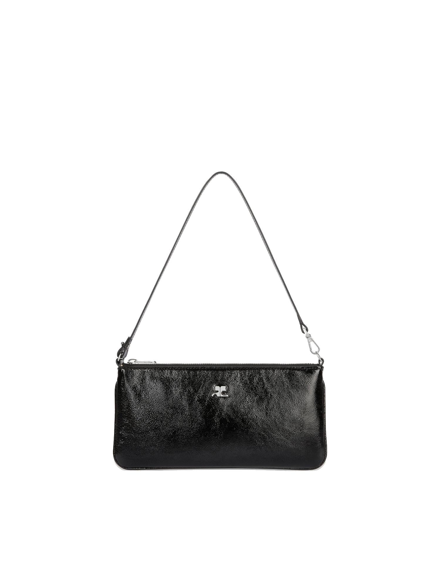 Borsa Naplack con logo<BR/> 126GPM035CR0043 9999 COURREGES 