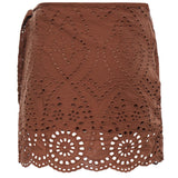 Minigonna Nyra in sangallo NYR0001 01005L MC2 SAINT BARTH 