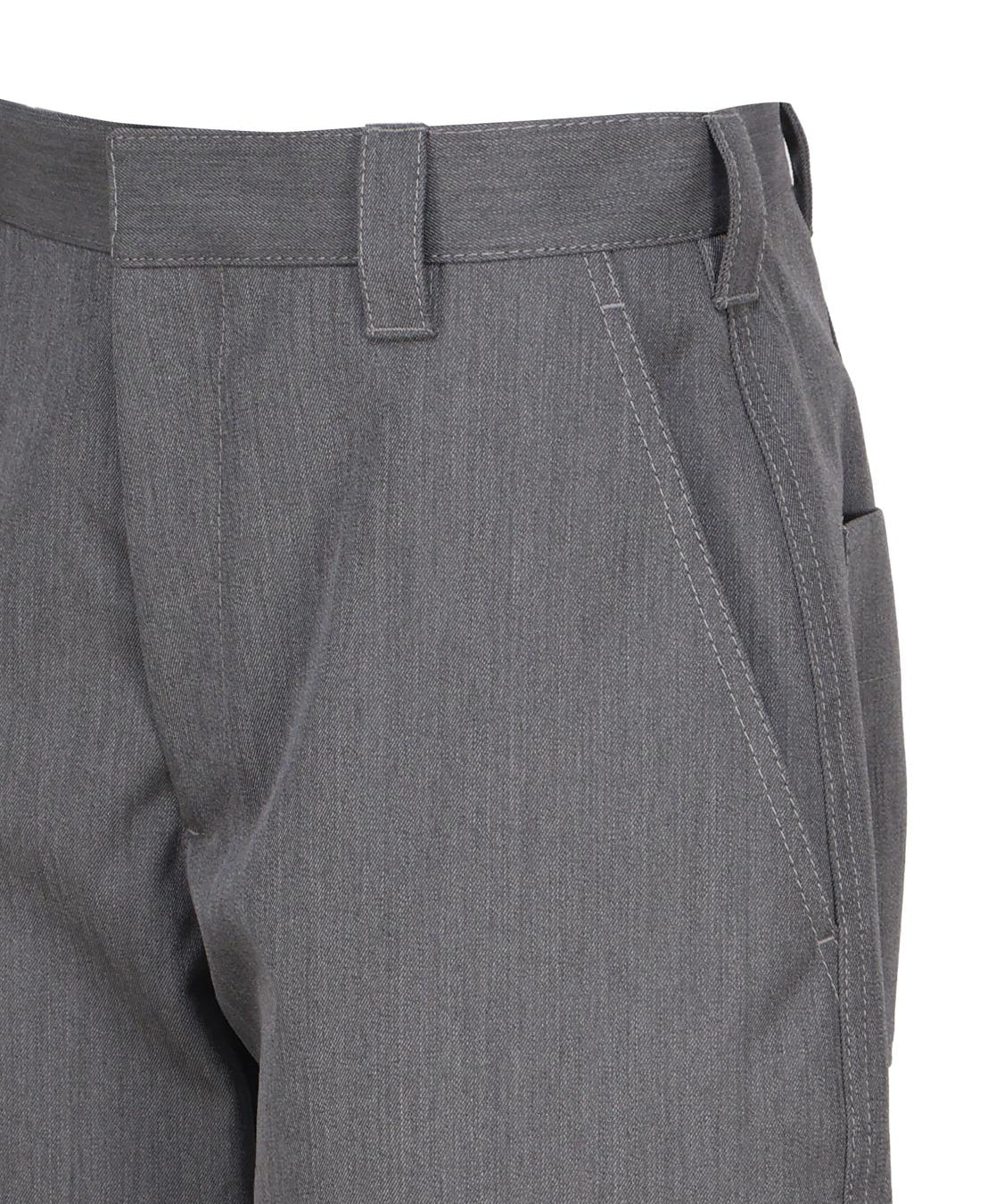 Pantaloni affusolati in lana accoppiata e cotone 769763 V1JO01874 BOTTEGA VENETA 