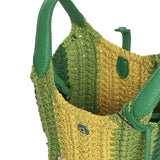 Borsa tote Polo Play piccola all'uncinetto 428P01444 002 POLO RALPH LAUREN 
