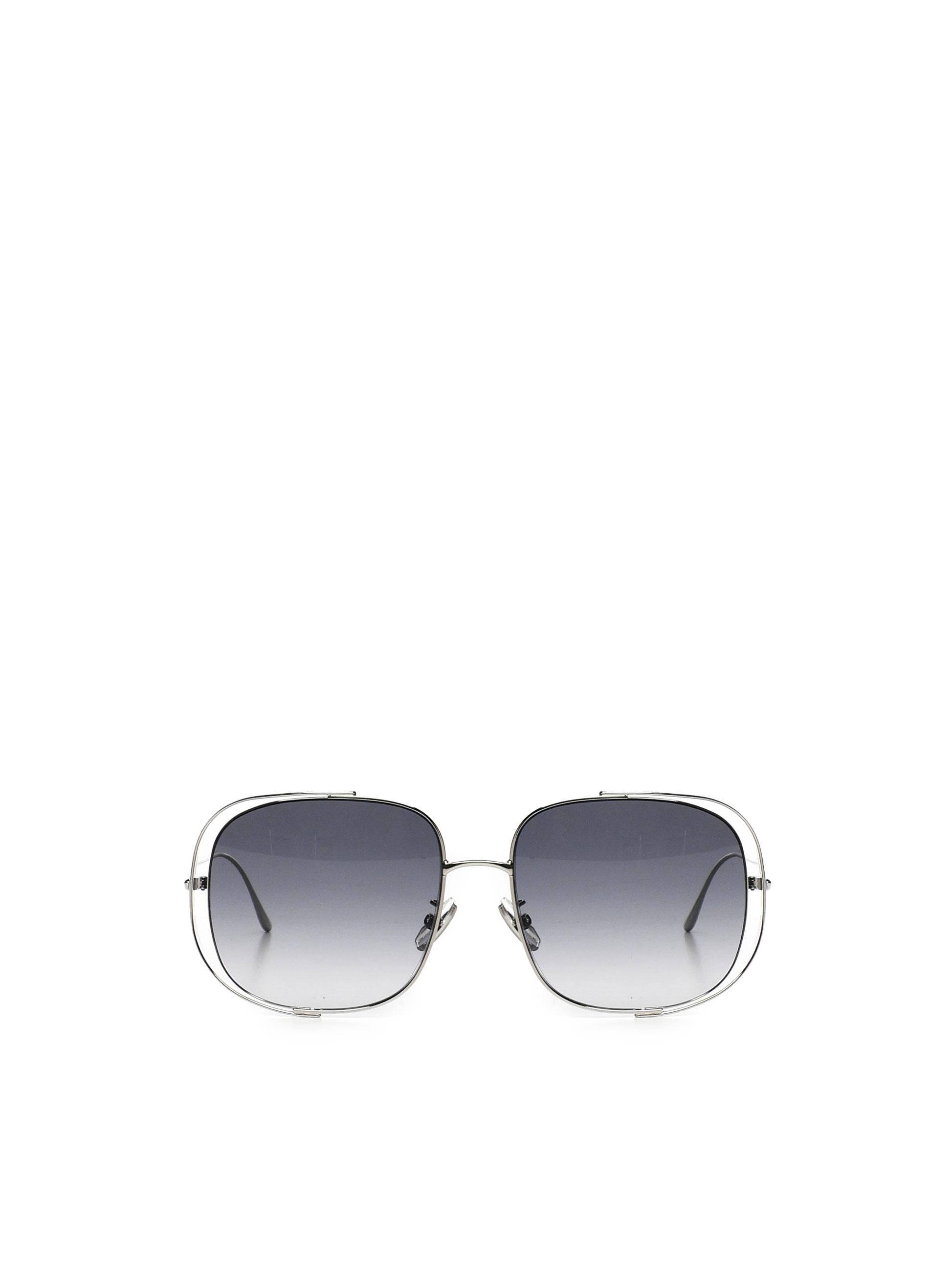 Occhiali da sole squadrati traforati LW40148U 5716W LOEWE 