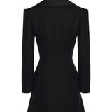 Mini abito blazer RS26041S B SELF-PORTRAIT 