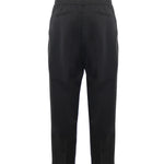 Pantalone Astro in gabardine di misto lana ASTRO NERO GIULIANO GALIANO 