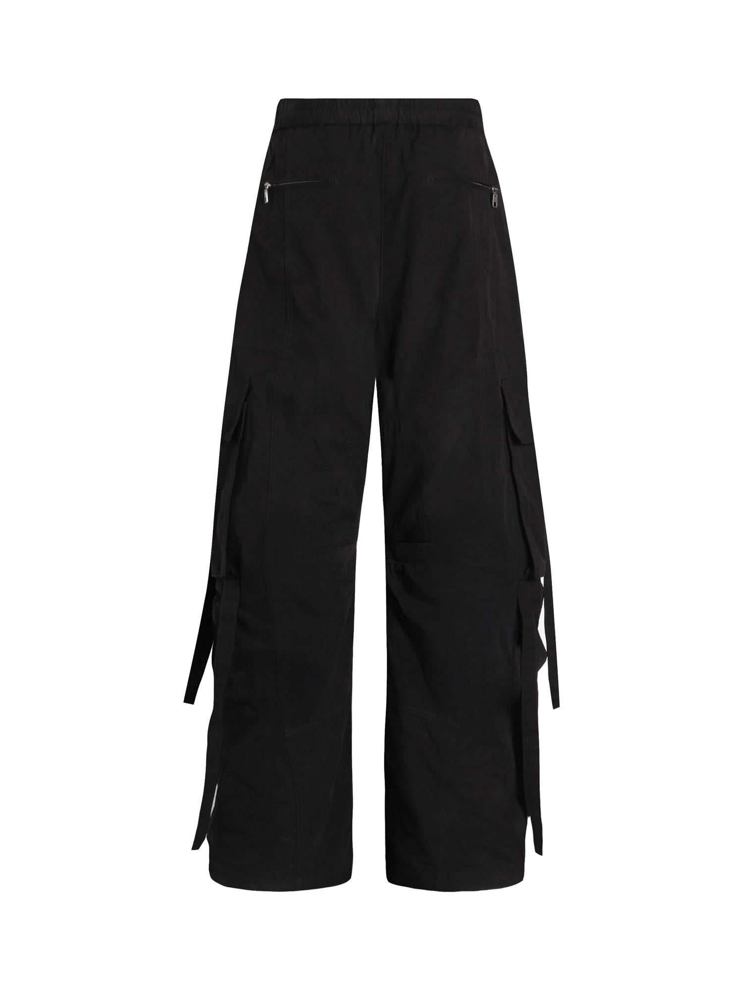 Pantaloni cargo in faille cerata FTDEHT HUMS8N0000 DOLCE & GABBANA 