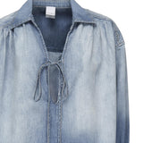 Blusa calahari in denim 104630 A2DTPJO PINKO 