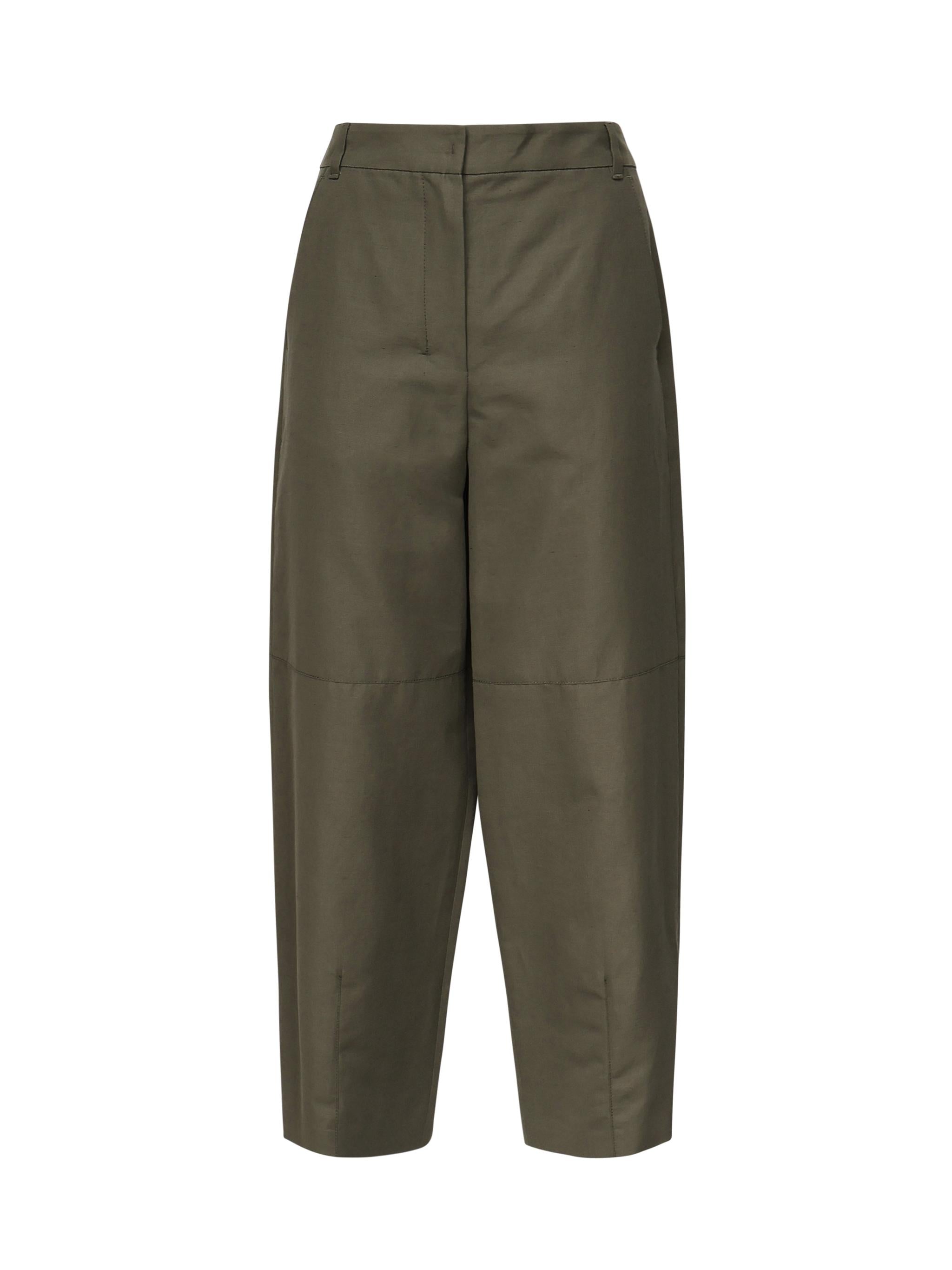 Pantalone baggy in canvas 2519131103600 003 'S MAX MARA 