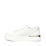 Sneakers in pelle con logo traforato BA5023P010201065  LIU JO 