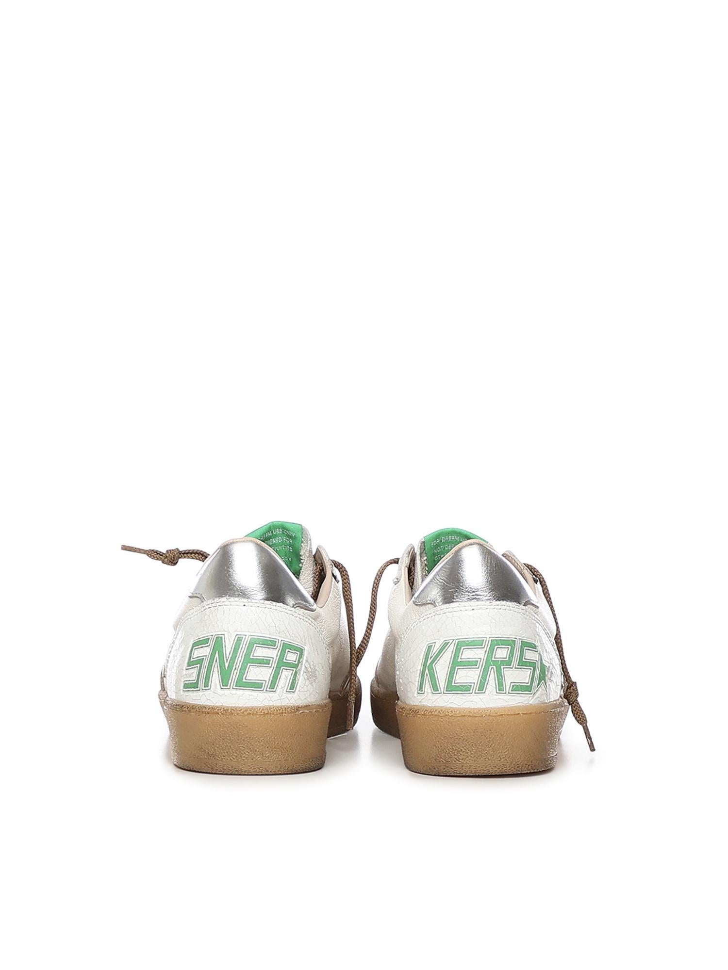 Sneaker Ball star in pelle GMF00117 F00816310414 GOLDEN GOOSE 