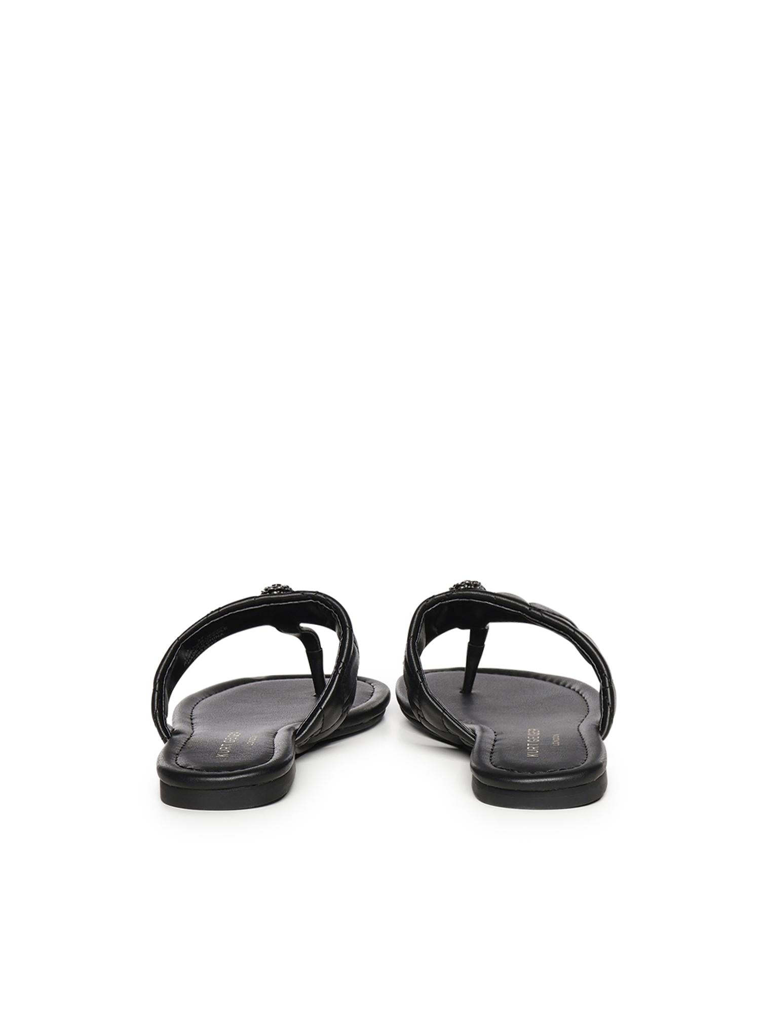 Sandali infradito Kensington T-Bar 8651400109 BLACK KURT GEIGER 