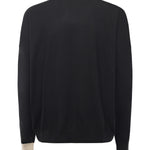Maglia in viscosa DK9207 NERO OTTOD'AME 
