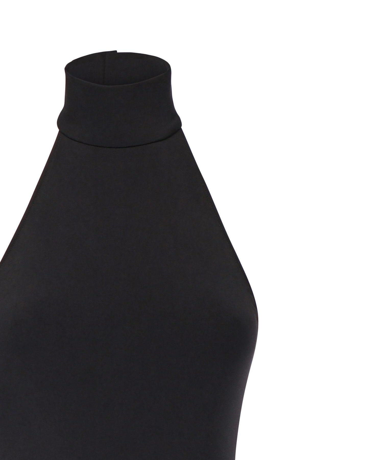 Abito lungo con scollo all'americana COPR238F5022 BLK COPERNI 