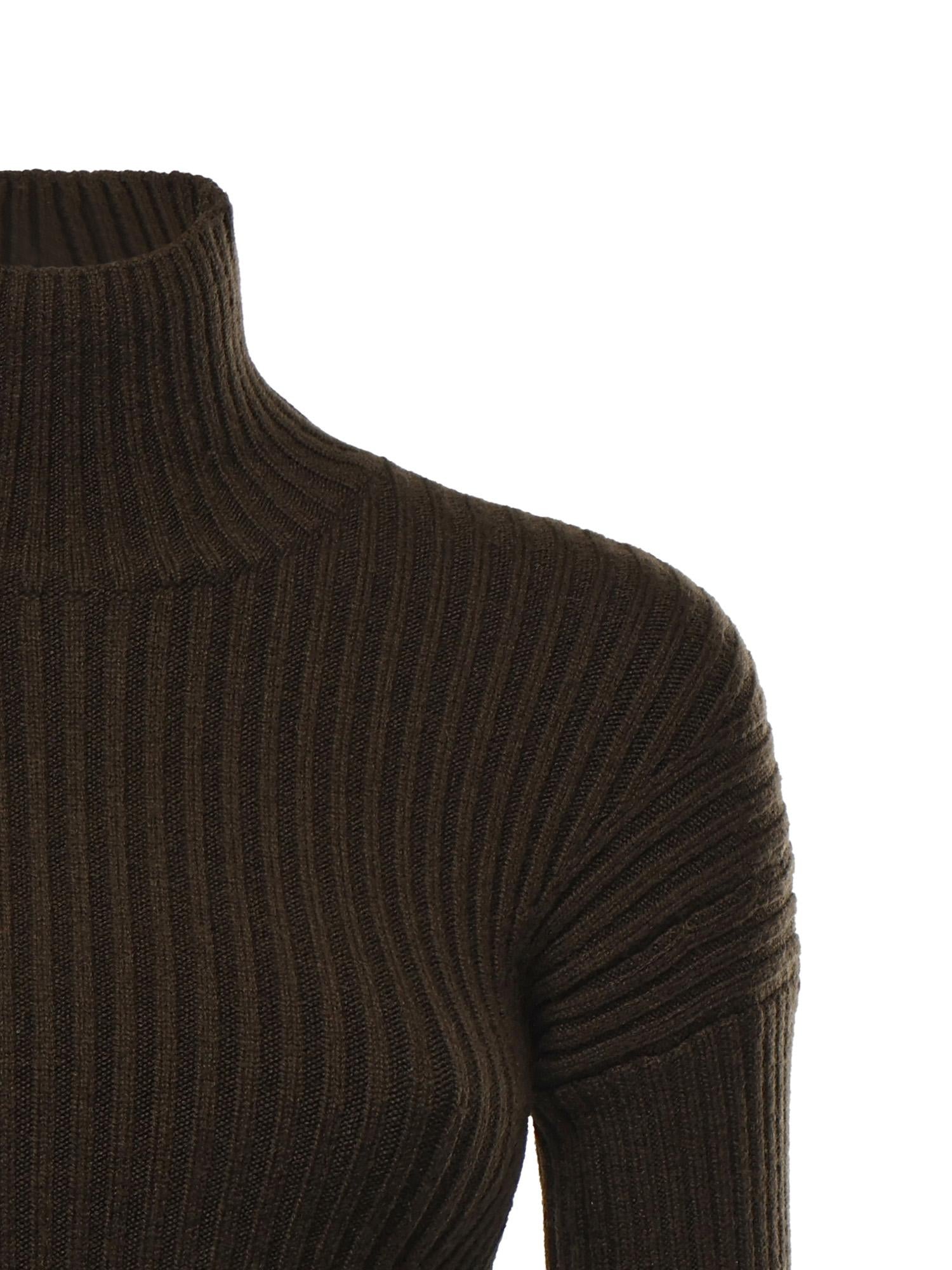 Dolcevita a peplo in lana e cashmere 2521366483600 006 MAX MARA 