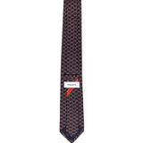 Cravatta in seta con stampa 351204 778439001 FERRAGAMO 