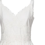 Abito midi in cotone con ricami F6C3QZ FGMFEW0111 DOLCE & GABBANA 