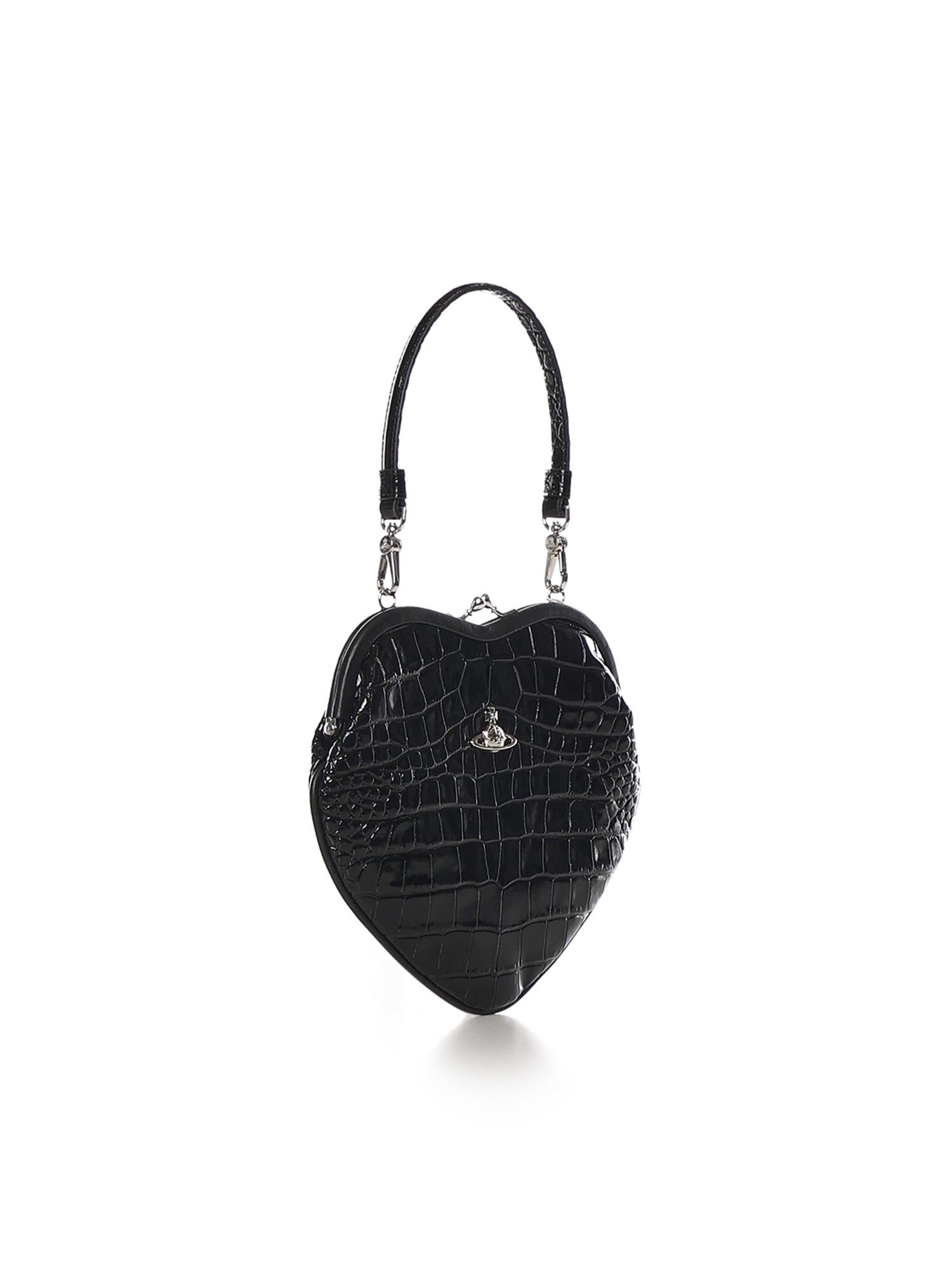 Borsa Belle Heart Frame in pelle 4B01000CW L0098N401 VIVIENNE WESTWOOD 