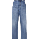 Pantaloni cargo in denim Vintage Indigo 793538 V42W04715 BOTTEGA VENETA 