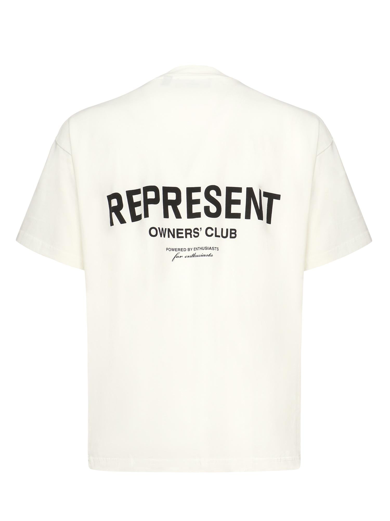 T-shirt Owners Club in cotone<BR/> OCM41114 072 REPRESENT 