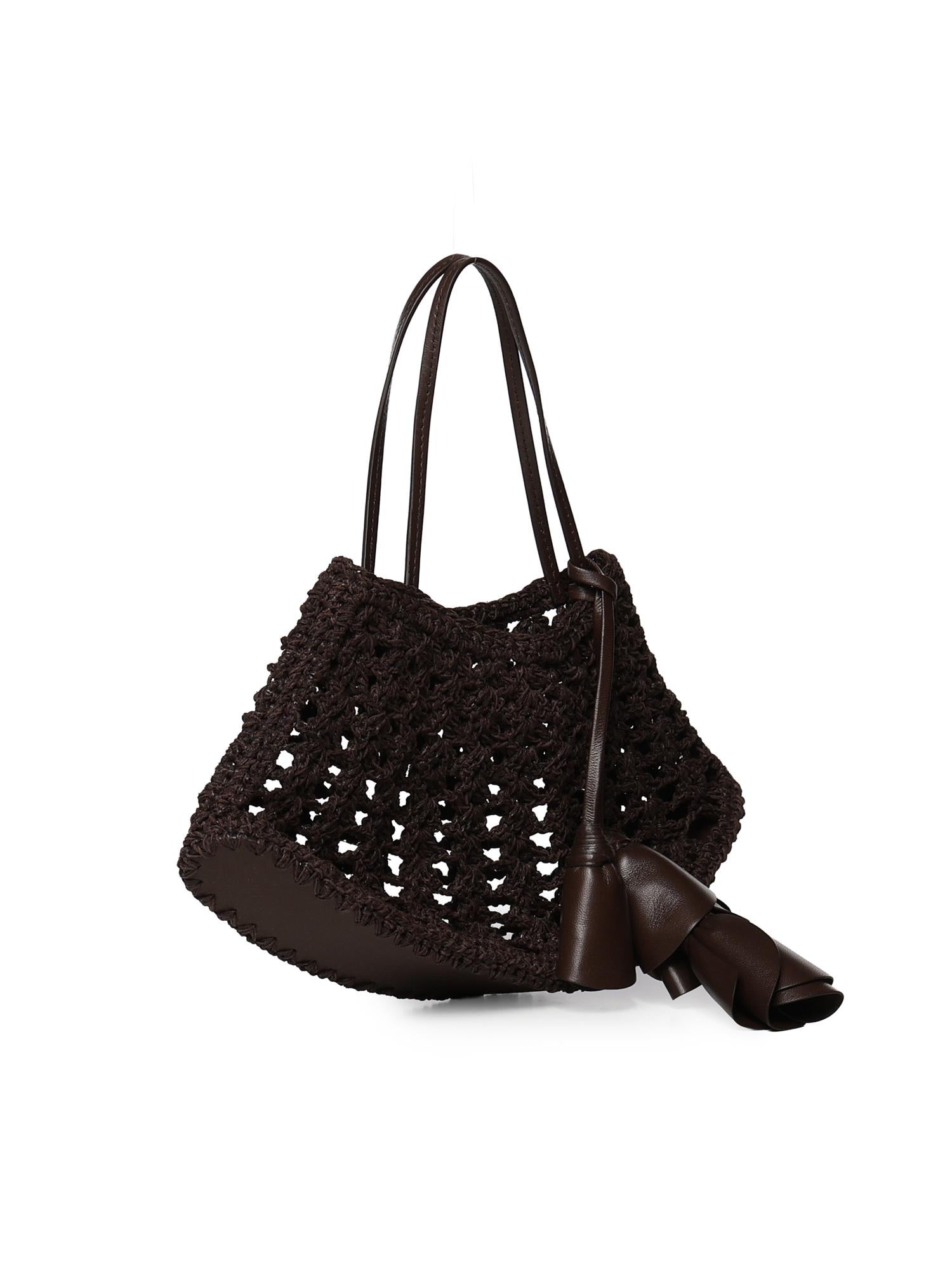 Borsa Maya Small in pelle e crochet 909526  MAGDA BUTRYM 