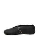 Ballerine Flat in paglia AA3A058TK036 999 ALAIA 