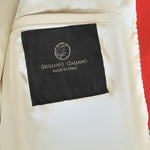 Bomber Varsity in nappa e tessuto VARSITY NAPPAROSSO GIULIANO GALIANO 