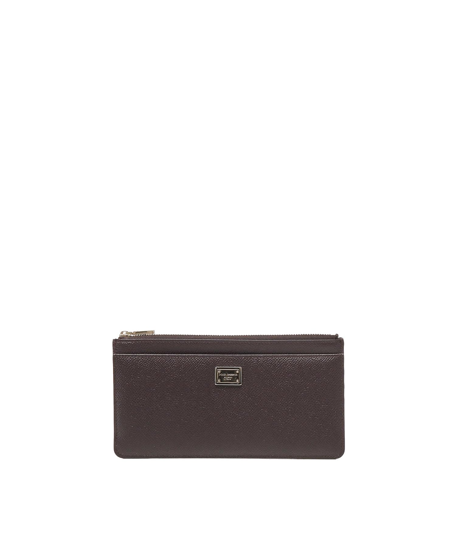 Portacarte in pelle di vitello con logo BI1265 A10018M073 DOLCE & GABBANA 