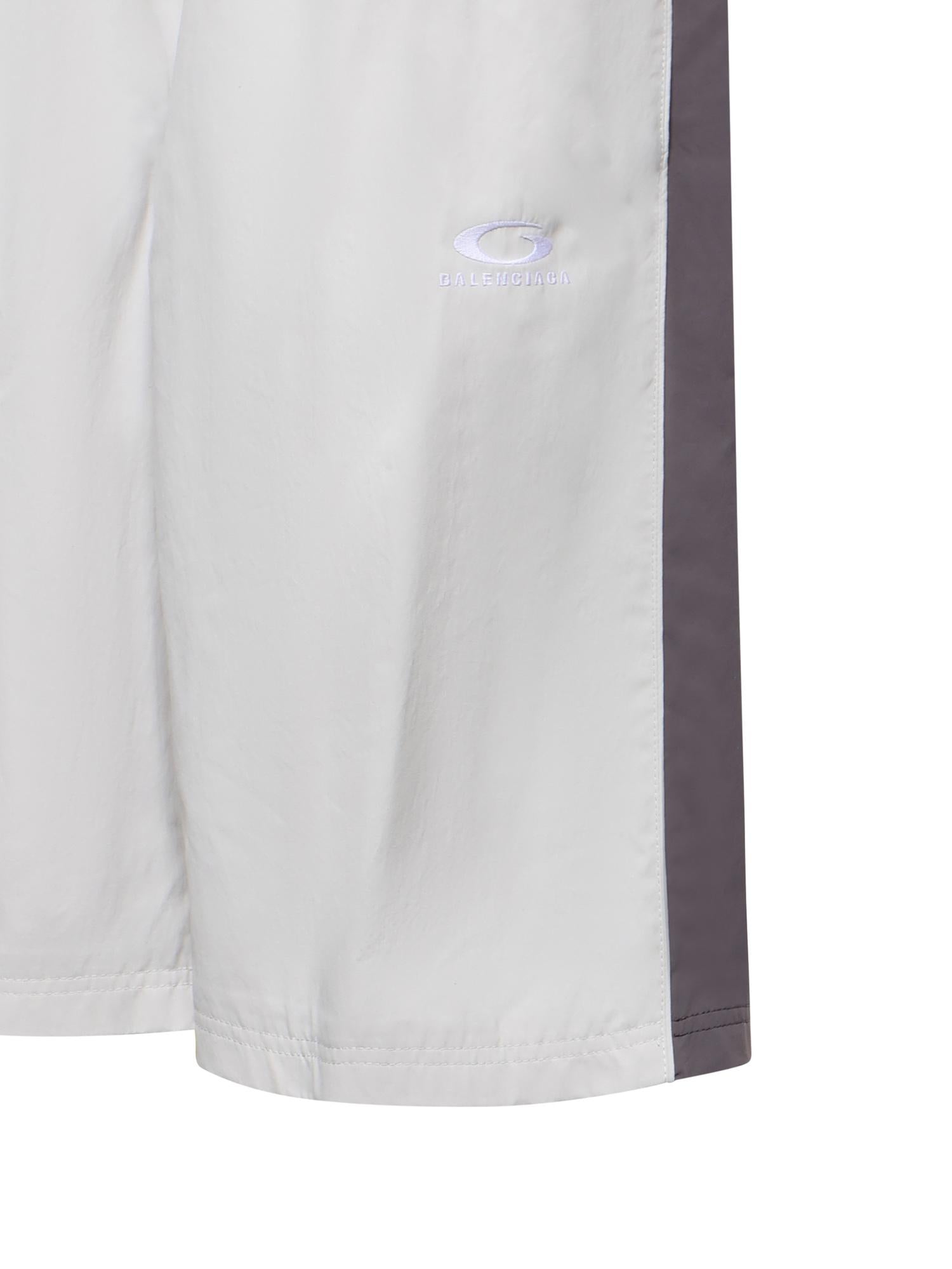 Shorts da tuta in poliammide di cotone tecnico 866539 TUO051400 BALENCIAGA 
