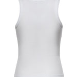 Tank top in cotone con logo AAD001 08543L MC2 SAINT BARTH 