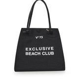 Borsa Exclusive con logo 73BS9QM01 EXCLUSIVENERO V° 73 