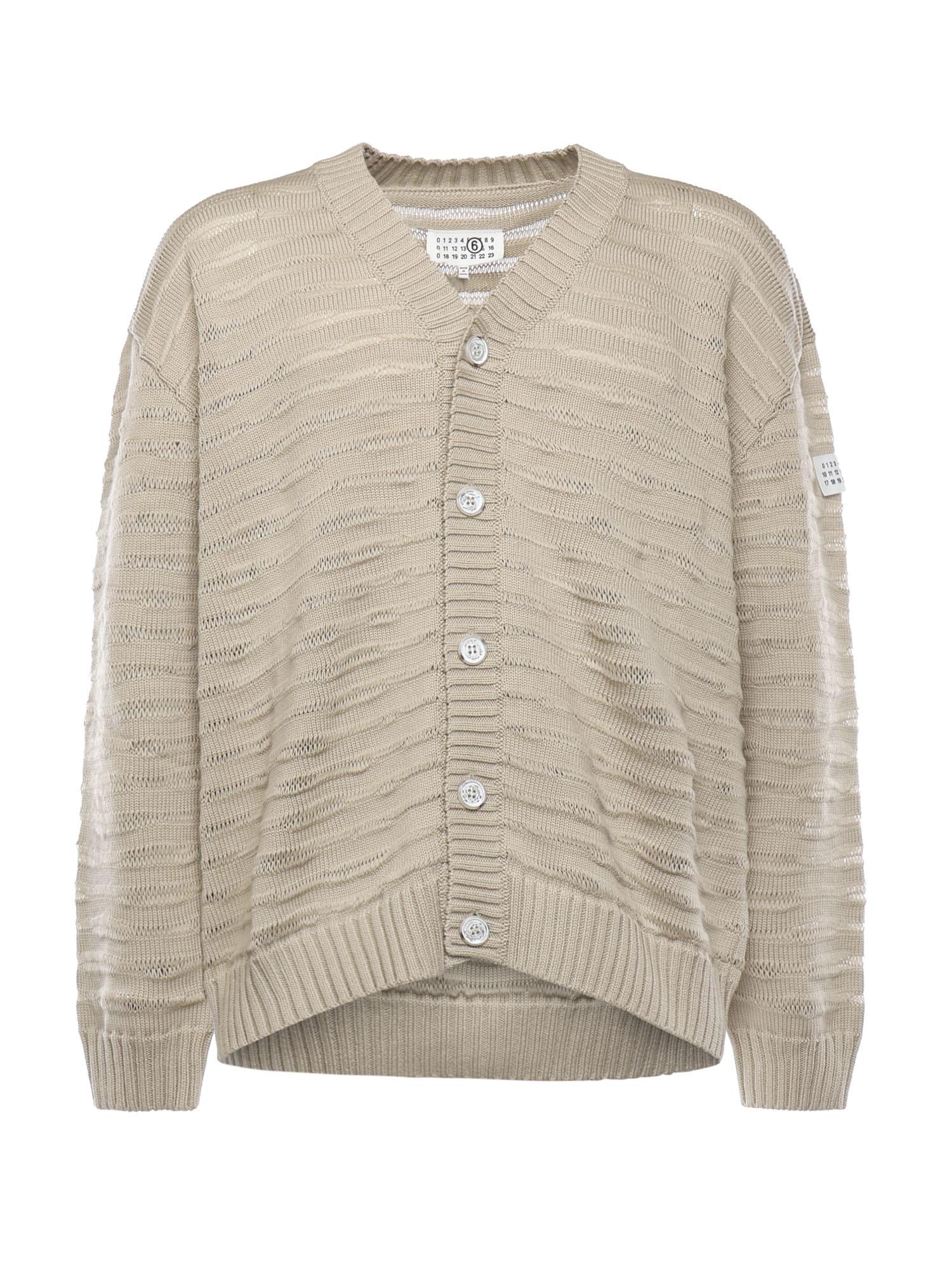 Cardigan in cotone SH0HP0011 M13208106 MM6 Maison Margiela 