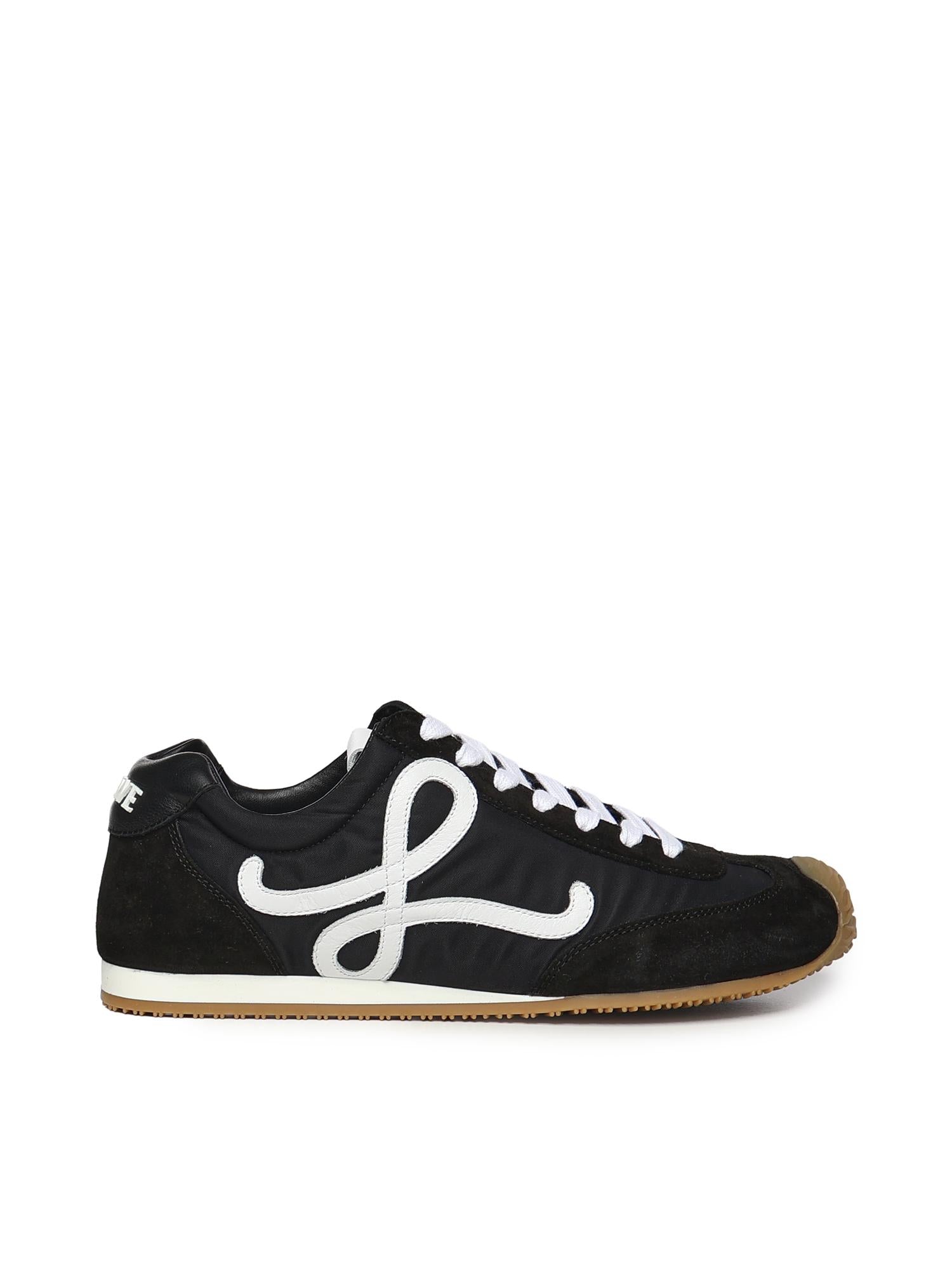Ballet Runner 2.0 in nylon e pelle di vitello MBR2282X09 1102 LOEWE 