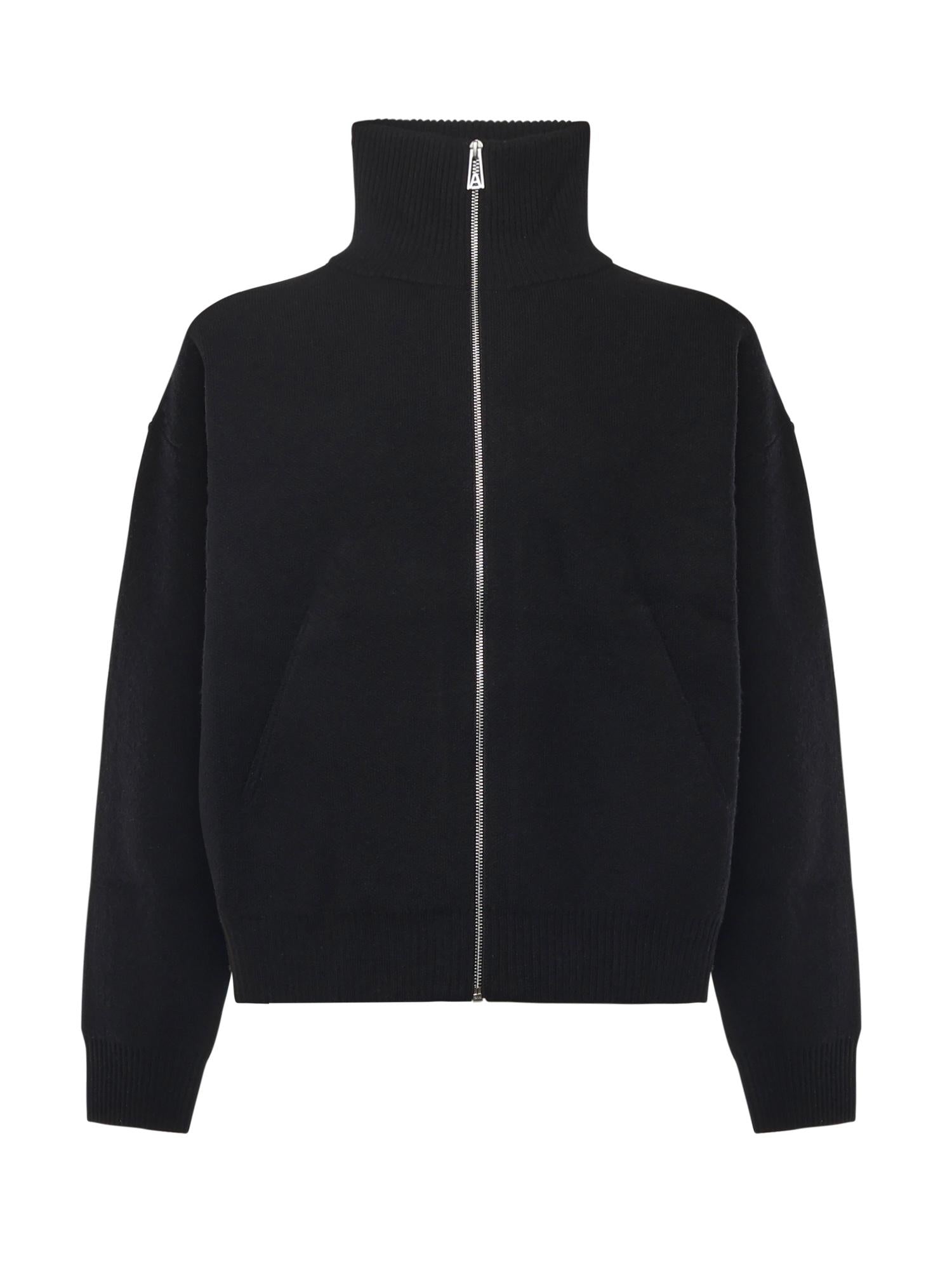 Cardigan Core con zip A2143004 BLACK AXEL ARIGATO 