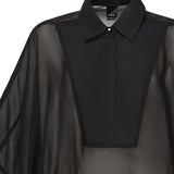 Body in chiffon e popeline 105571 A2VNZ99 PINKO 
