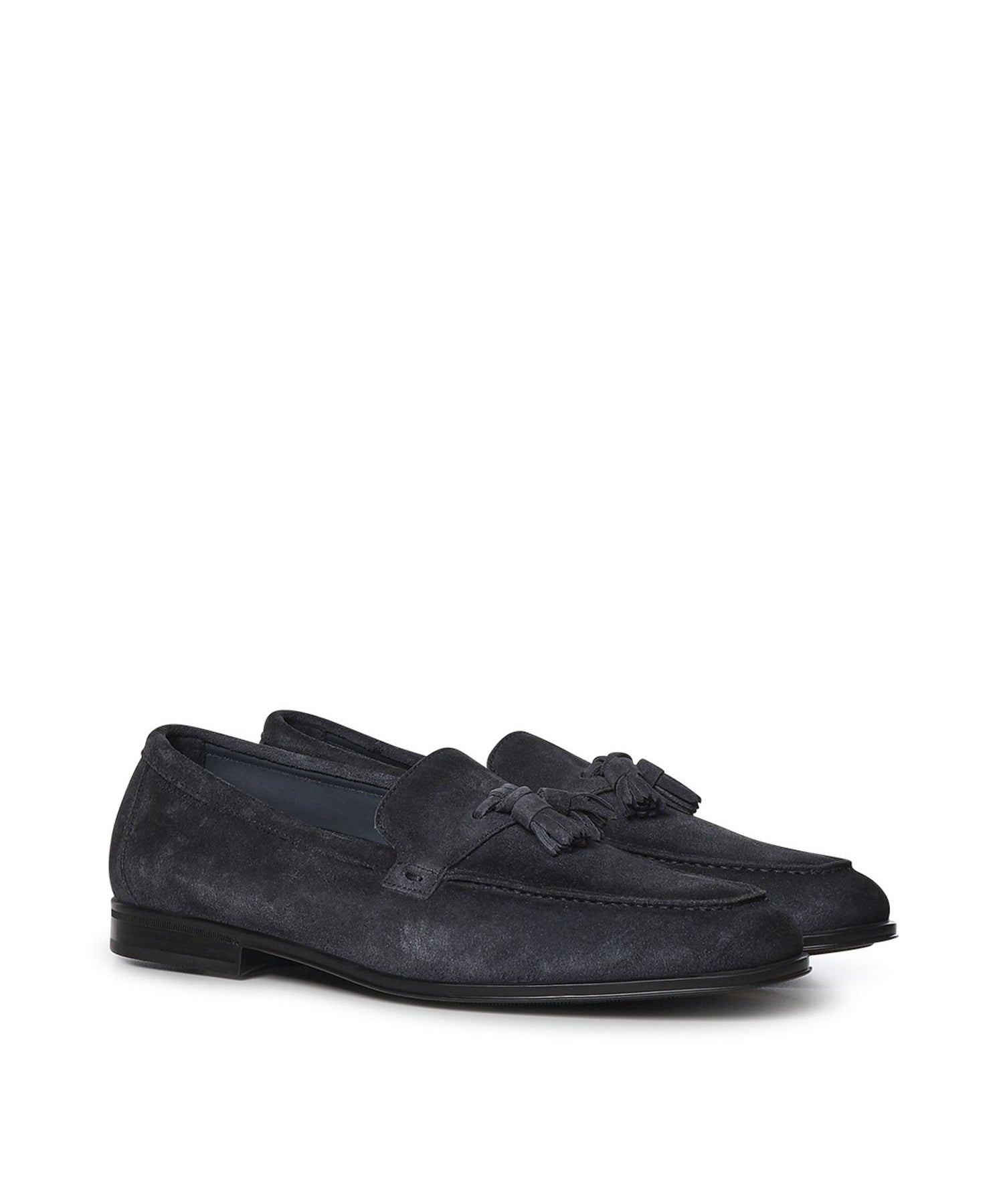 Mocassino con nappine in suede DU3383NOTTUY260 NB15 DOUCAL'S 