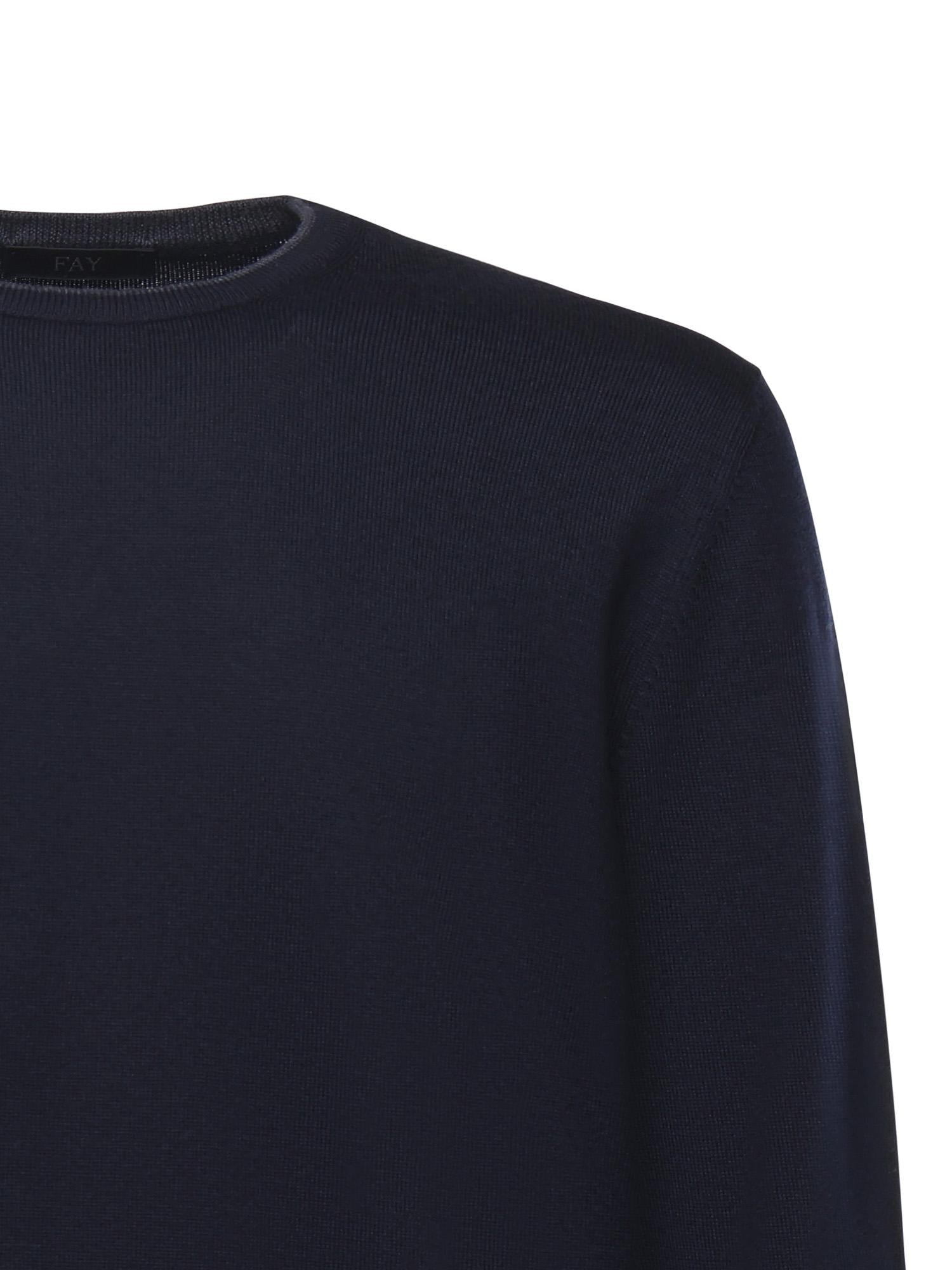Pull girocollo in lana NMMC1512230WJF 4359 FAY 