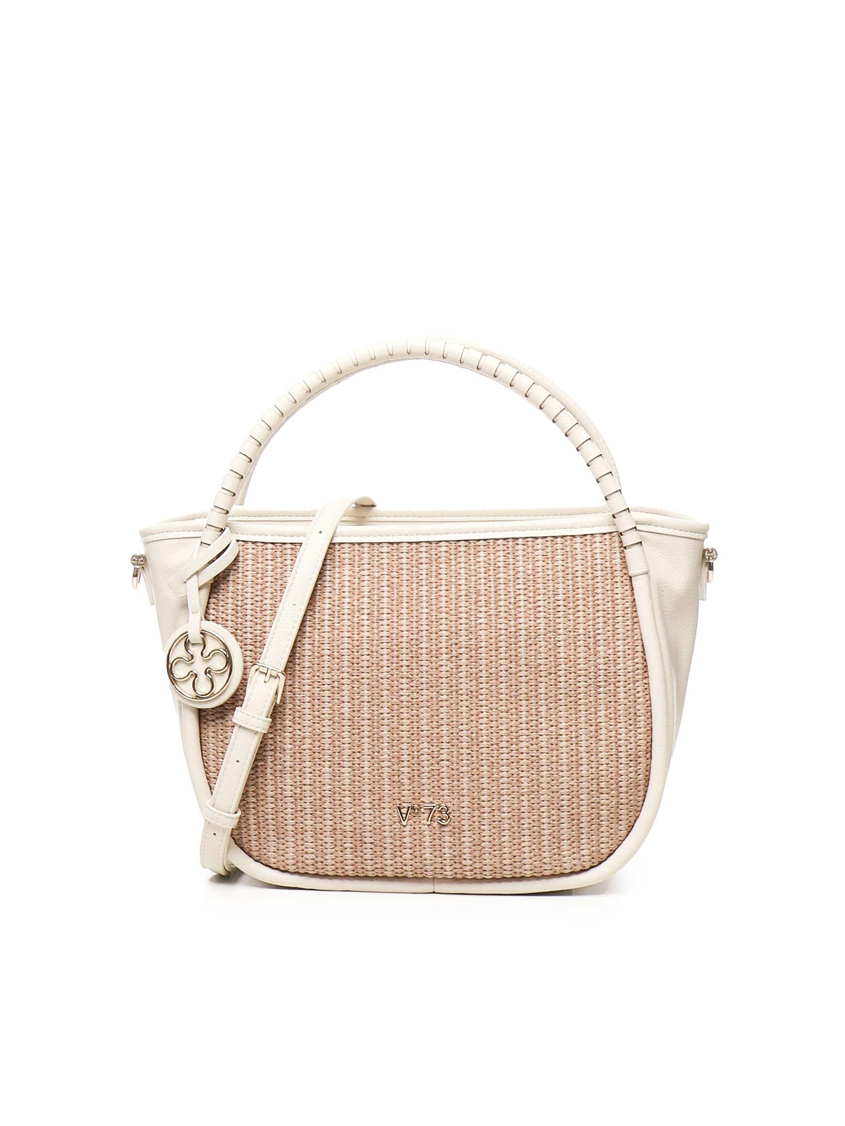 Borsa Flaminia<BR/> 73BS90002 FLAMINIANAT/OFFWHITE V° 73 