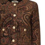 Giacca cropped jacquard CHC25AVE20282 69A CHLOÉ 