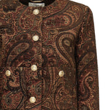 Giacca cropped jacquard CHC25AVE20282 69A CHLOÉ 