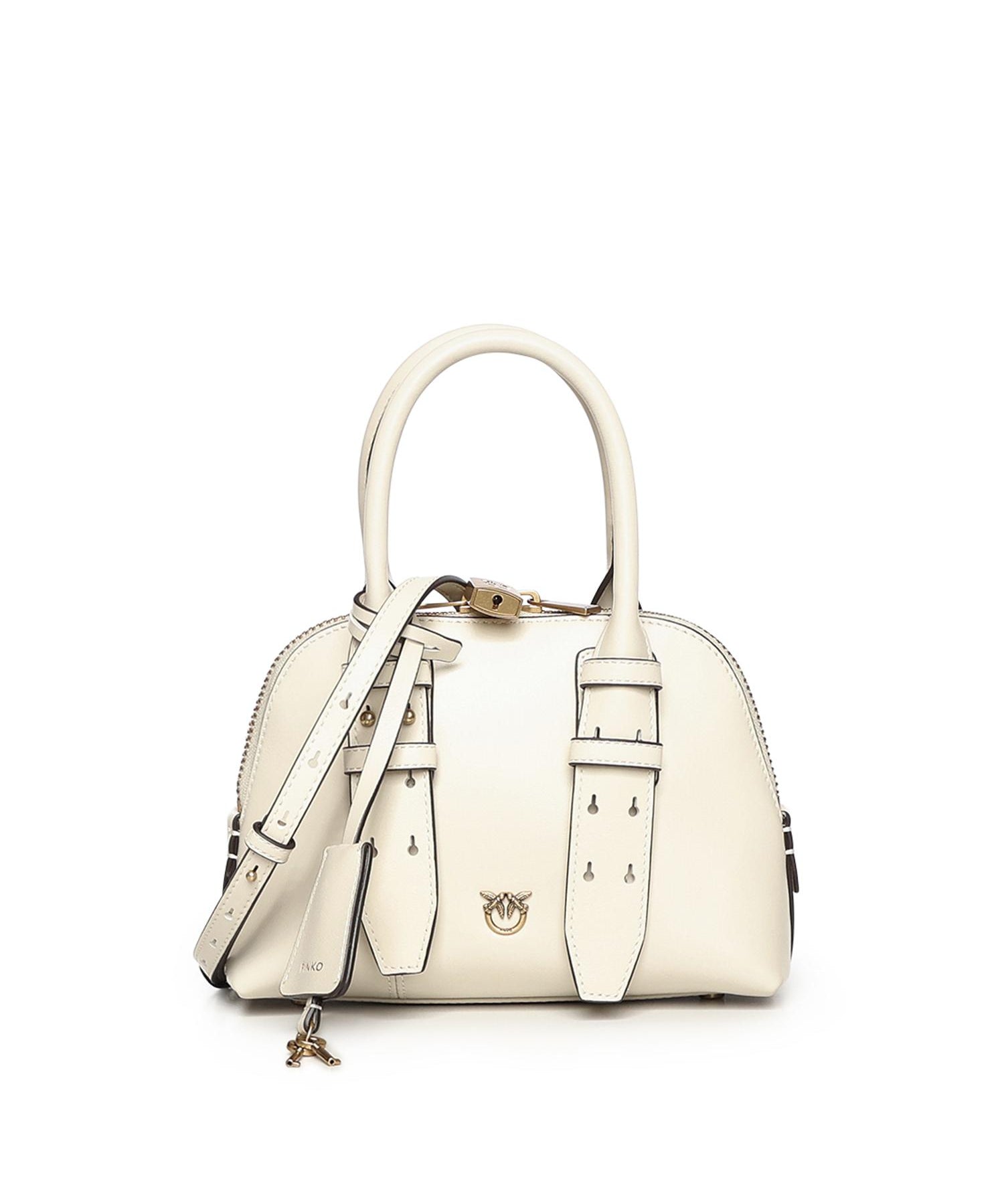 Borsa a mano Escape Bag in pelle 105333 A0QOZ14Q PINKO 