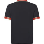 Polo in piquet con patch Vlogo 7V3MH01K B190NO VALENTINO GARAVANI 