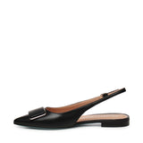 SLINGBACK ELVIRA IN NAPPA ELVIRA 2513 NAPPANERA FRATELLI RUSSO 