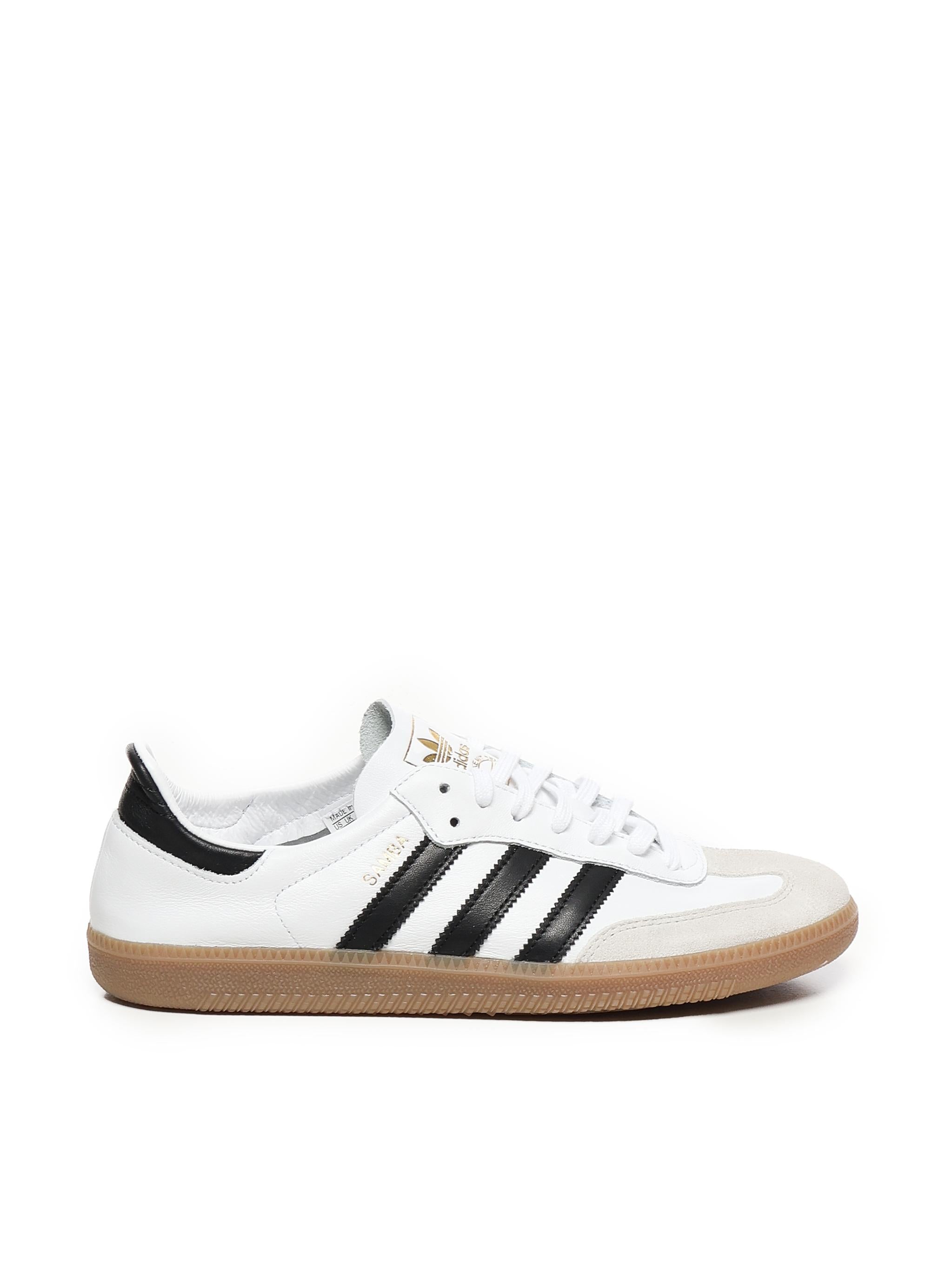 SAMBA DECON         FTWWHT/CBLACK/GREONE IF0642  ADIDAS ORIGINALS 