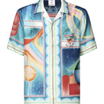 Camicia Casa Way in seta MPF25SH00301  CASABLANCA 