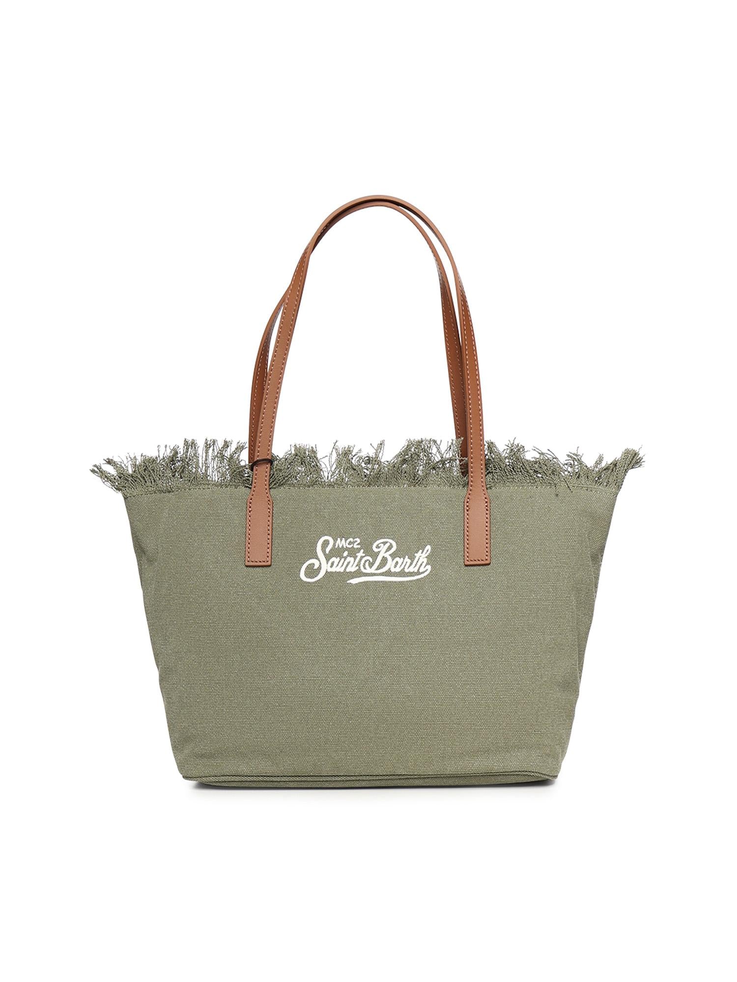Borsa City Medium in canvas CBMF001 00587L MC2 SAINT BARTH 