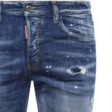 Jeans Medium Spots in denim stretch S71LB1711 D30010470 DSQUARED2 