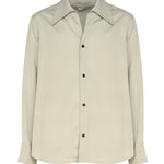 Camicia in twill di viscosa 762714 V35E01575 BOTTEGA VENETA 