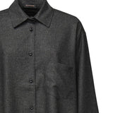 Camicia Oversize Georgina T160901B TNW045GREY MELANGE THE ANDAMANE 