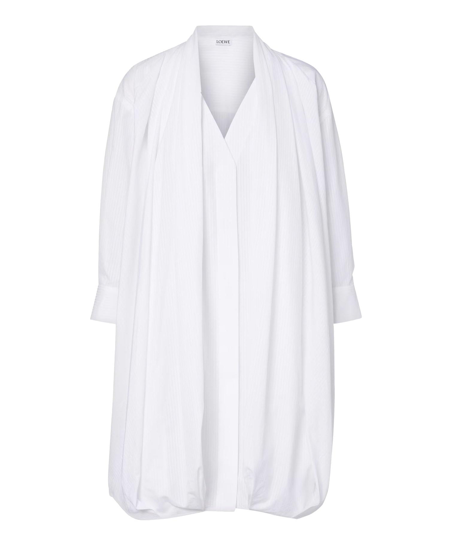 Abito drappeggiato in cotone S540Y09XTU 2100 LOEWE 